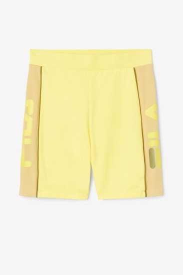 Fila Femme Trina Bike Short 706 Goldfinch / Hemp / Olive Drab Fila France FZS-310256